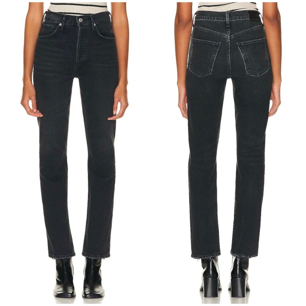 Citizens of Humanity Jolene High Rise Vintage Slim Jean Stormy Wash
